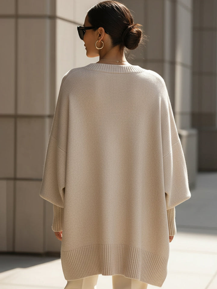 Clare |Oversized Luxe Knit Pullover