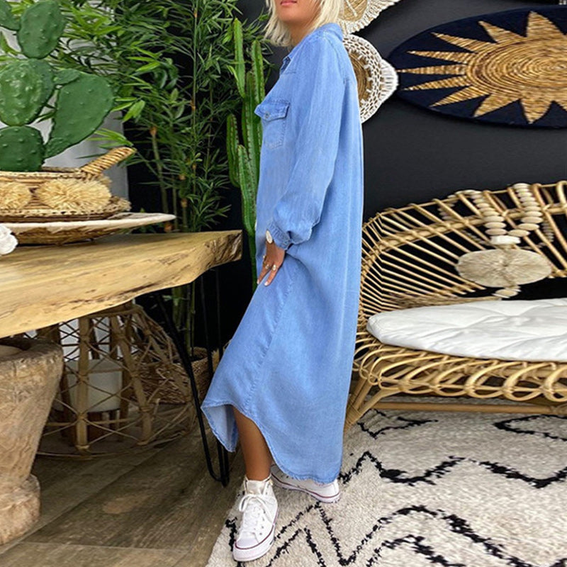 Beeckhoven™ | Maxi-jurk met lange mouwen