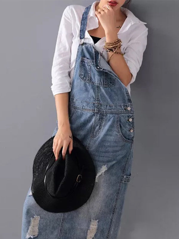 Jasmine™ | VINTAGE DENIM OVERALL