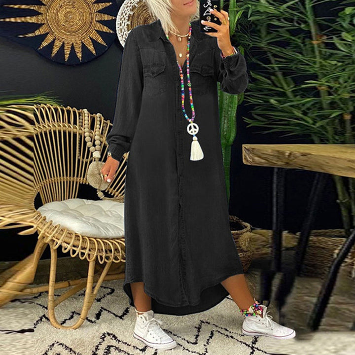 Beeckhoven™ | Maxi-jurk met lange mouwen