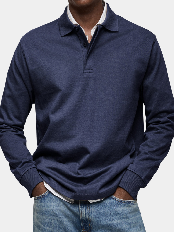 Lyon | Luxe Lange-Mouwen Polo