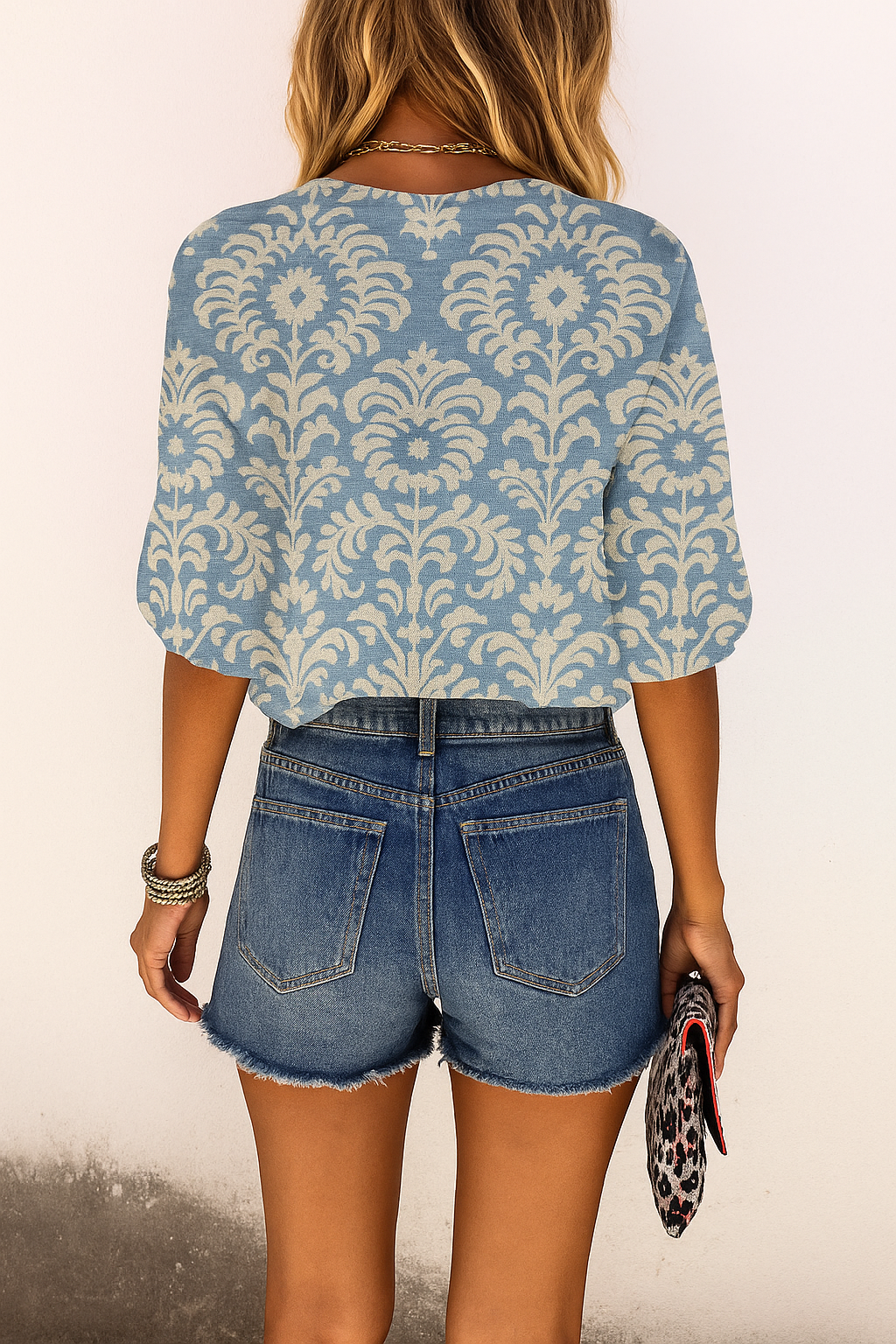 Mona | Zomerse Bohemian Bloemenblouse