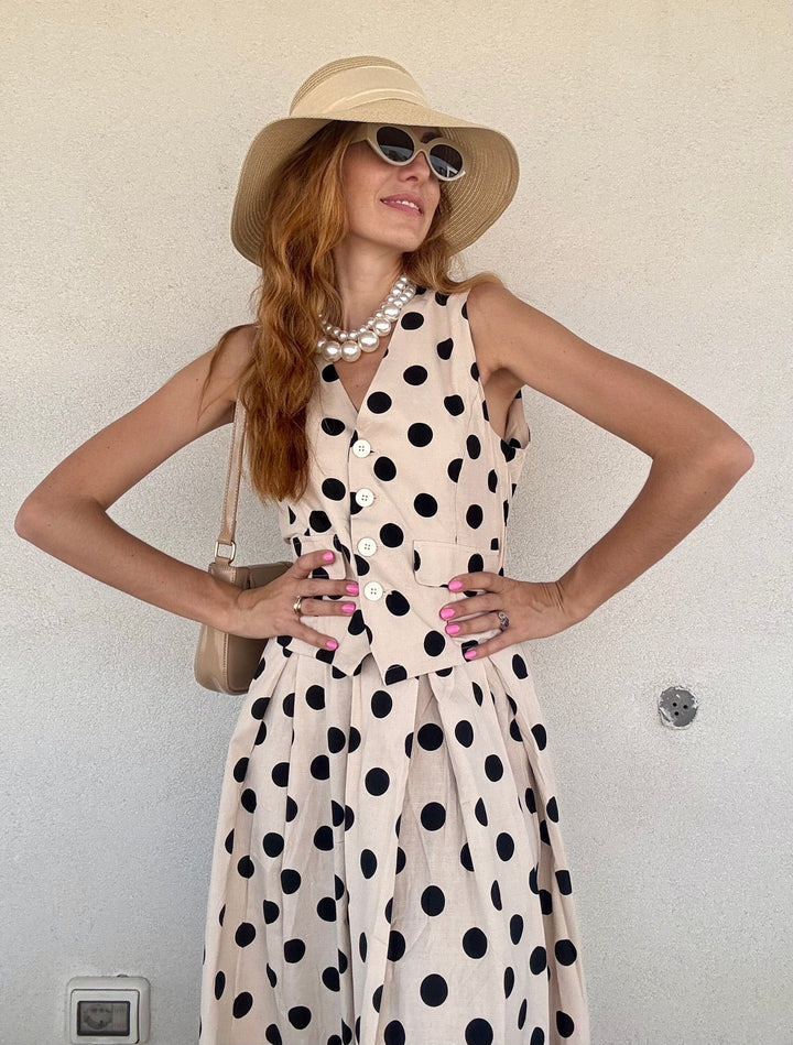 Bohemian linnen jurk