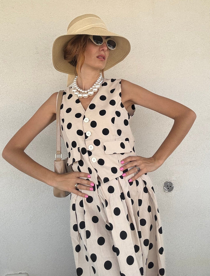 Bohemian linnen jurk