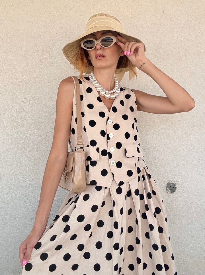 Bohemian linnen jurk