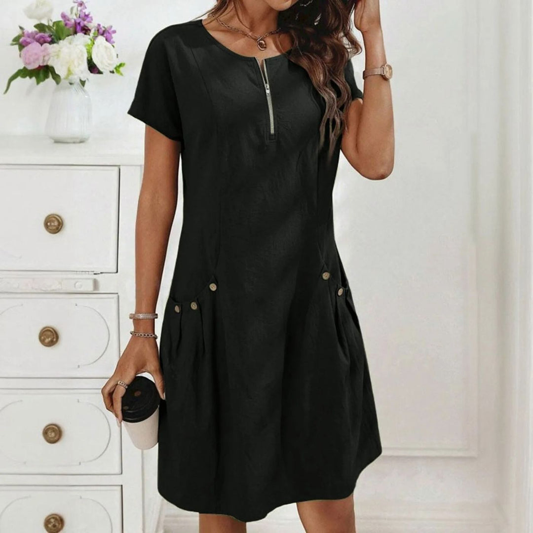 Beeckhoven™ | Stijlvolle Damesjurk Met Rits