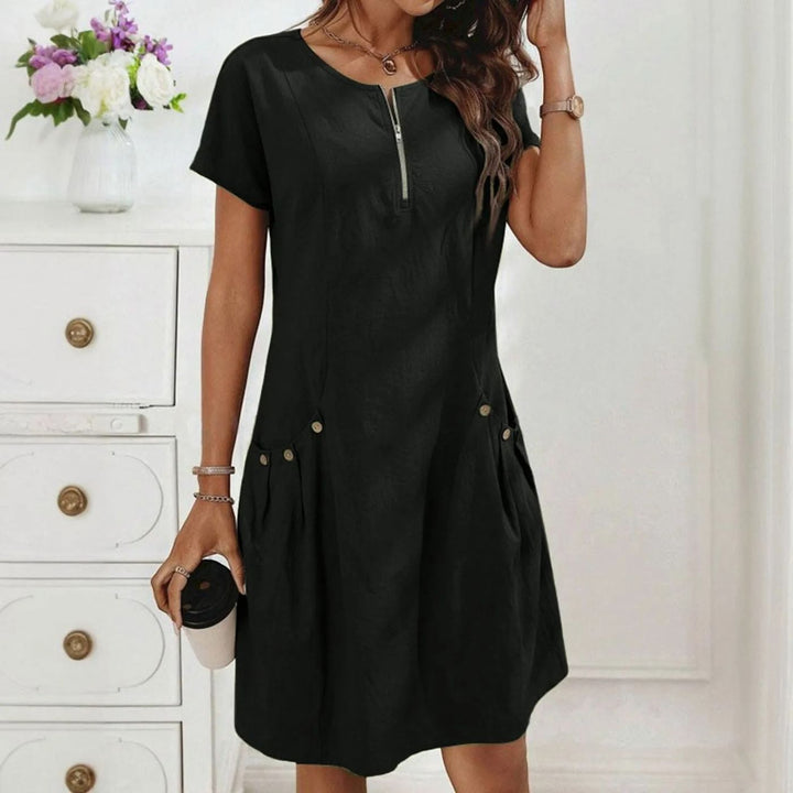 Beeckhoven™ | Stijlvolle Damesjurk Met Rits