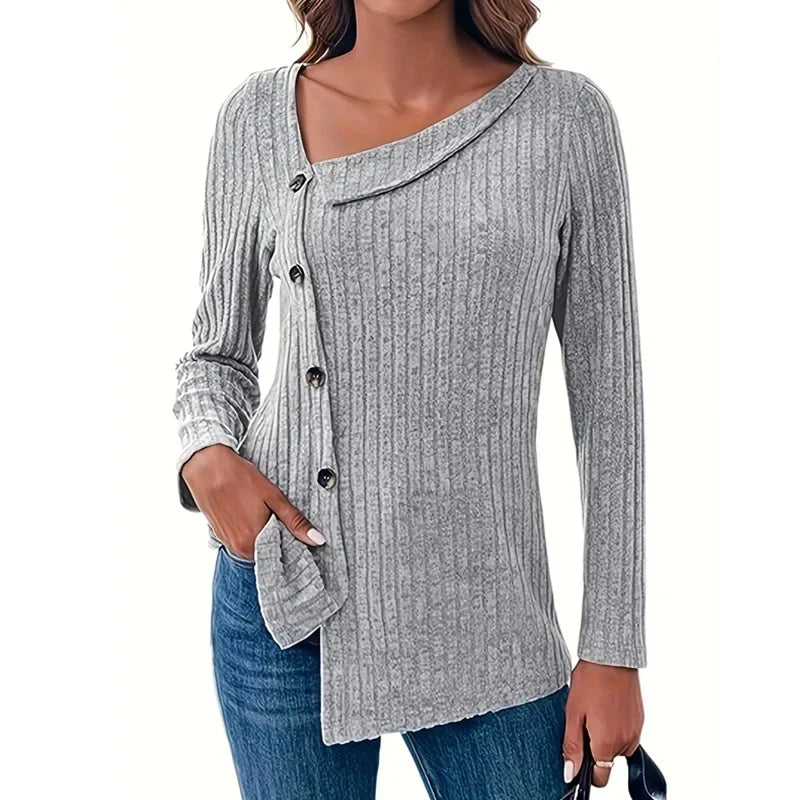 Beeckhoven ™ | Gestreepte Herfst Damestop