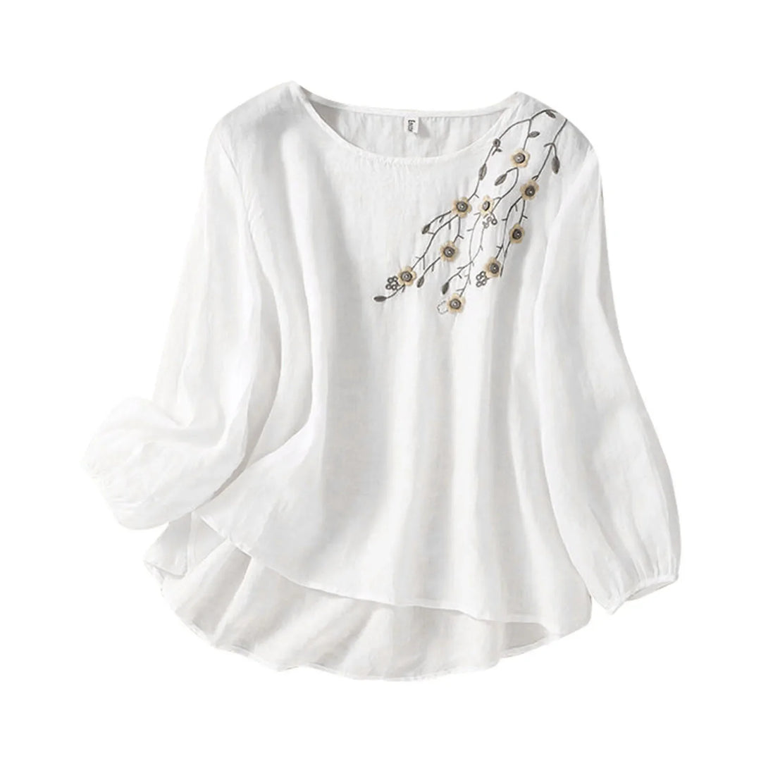 Beeckhoven™ | Zomerse Katoenen Damesblouse