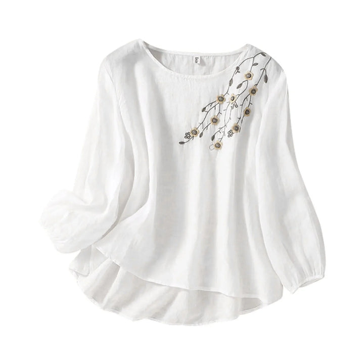 Beeckhoven™ | Zomerse Katoenen Damesblouse