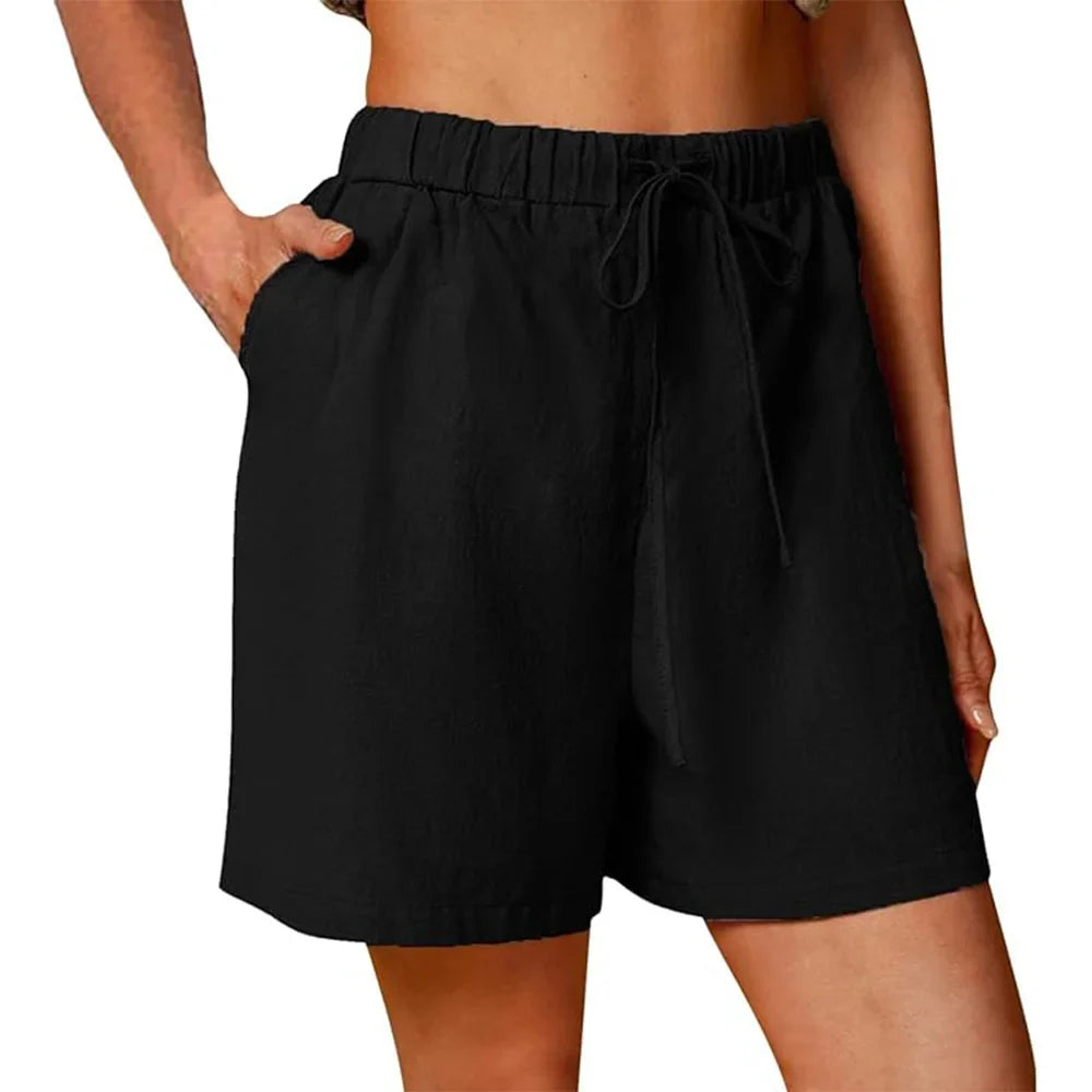 Beeckhoven™ | Casual Linnen Damesbroek