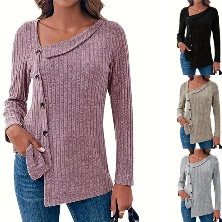 Beeckhoven ™ | Gestreepte Herfst Damestop