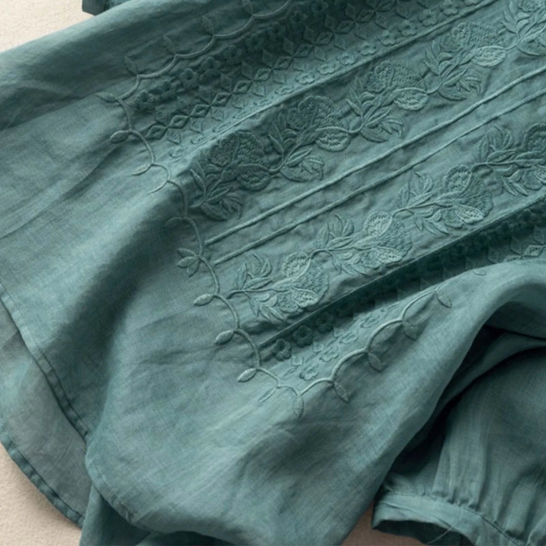 Beeckhoven™ | Zomerse Katoenen Damesblouse