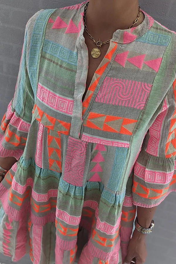 Beeckhoven™ | Gelaagde Swingjurk