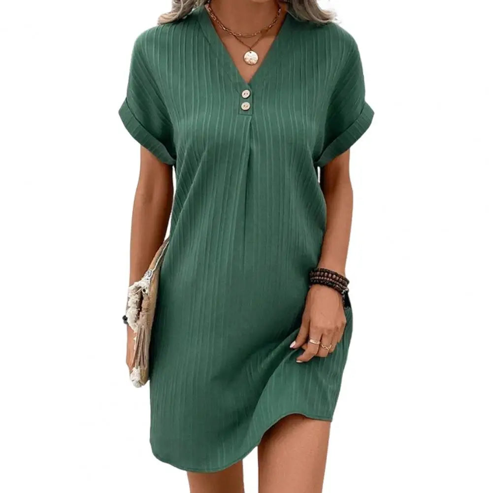 Beeckhoven™ | Damesjurk Met Knoopdesign