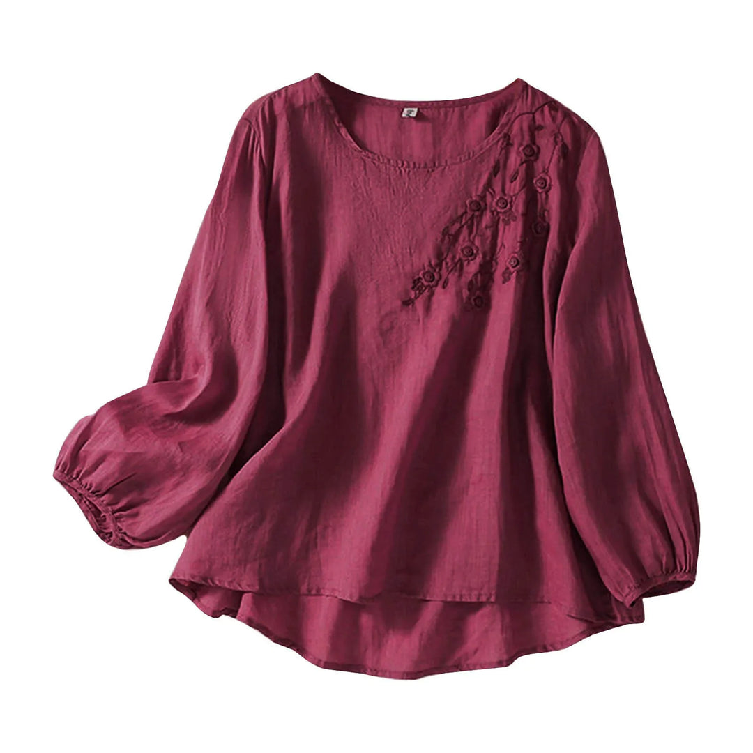 Beeckhoven™ | Zomerse Katoenen Damesblouse