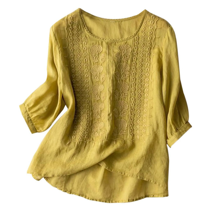 Beeckhoven™ | Zomerse Katoenen Damesblouse