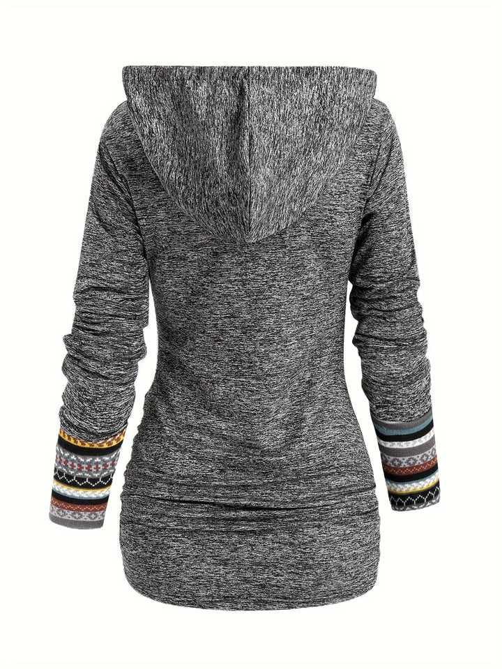 Beeckhoven™ | Etnische Dames Trui Met Patroonaccenten