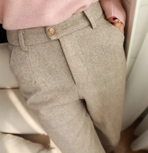 Sandra™| Elegante Getailleerde Broek