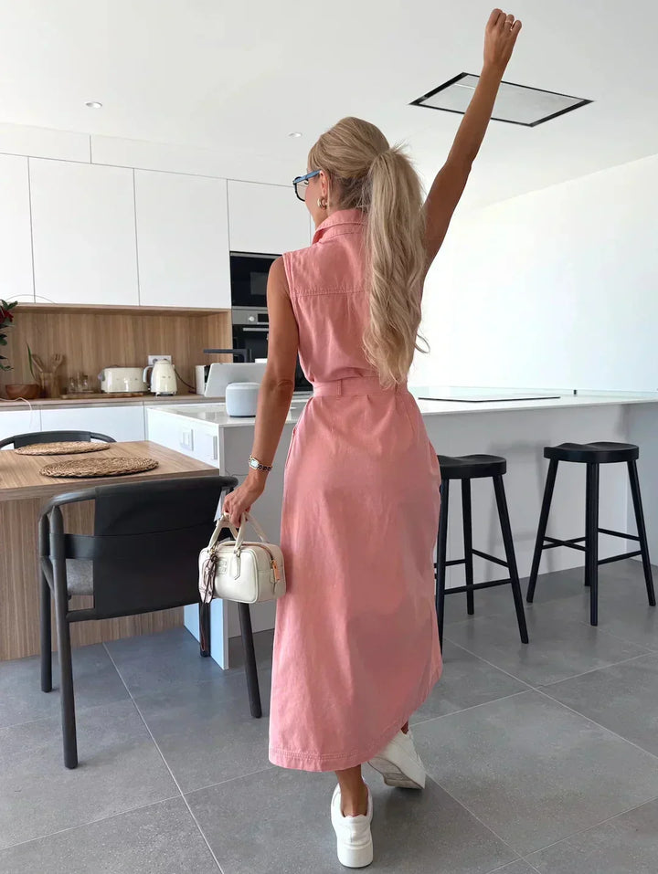 Joni | Maxi Denim Jurk